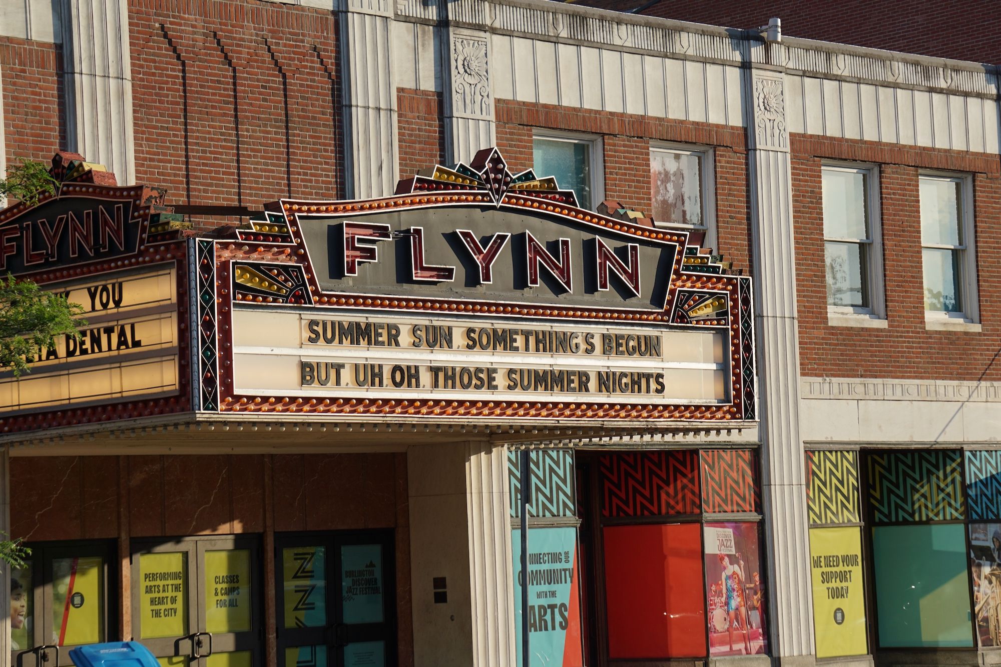 Flynn Theatre, Burlington, Vermont.