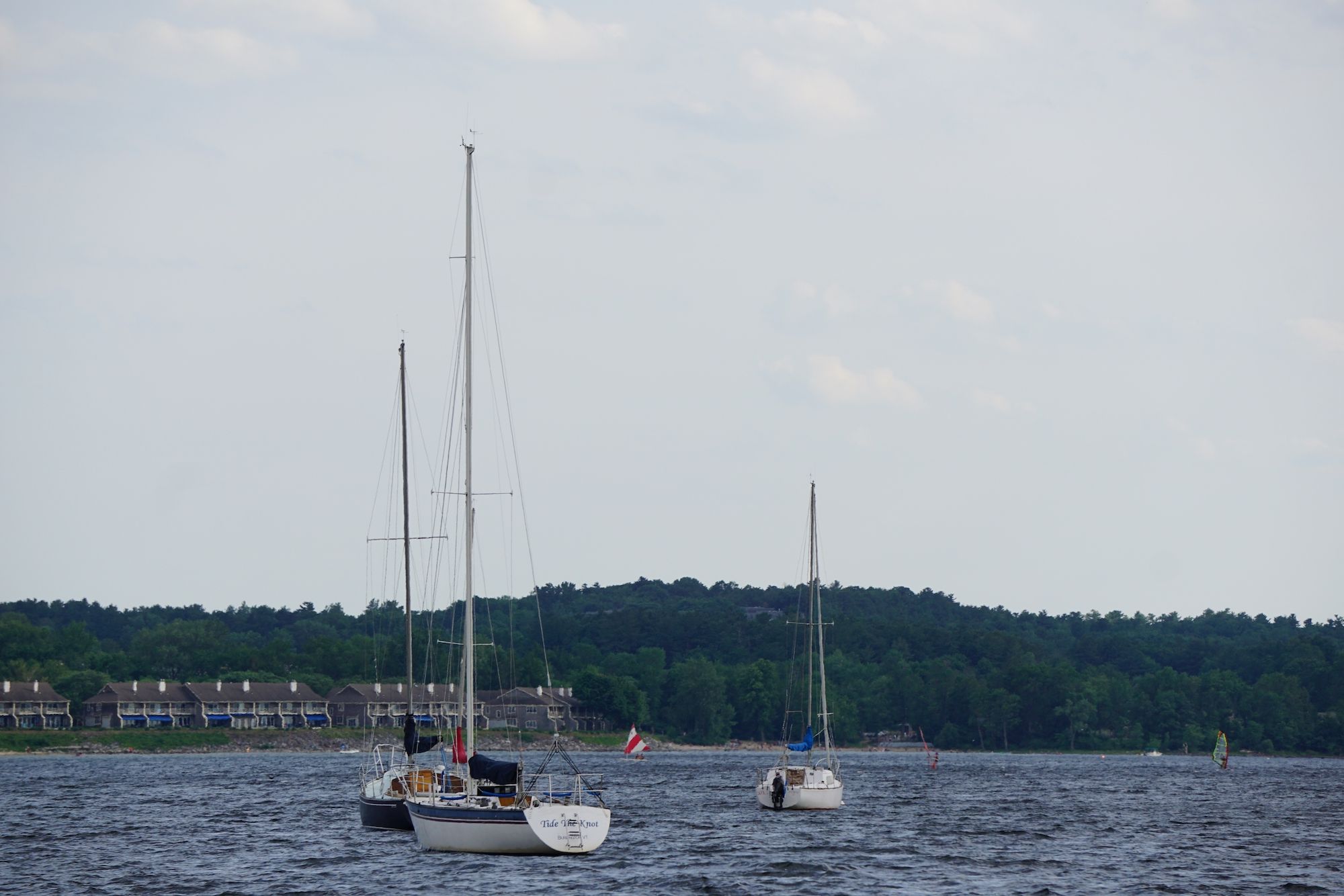 Lake Champlain boats, Burlington, Vermont.